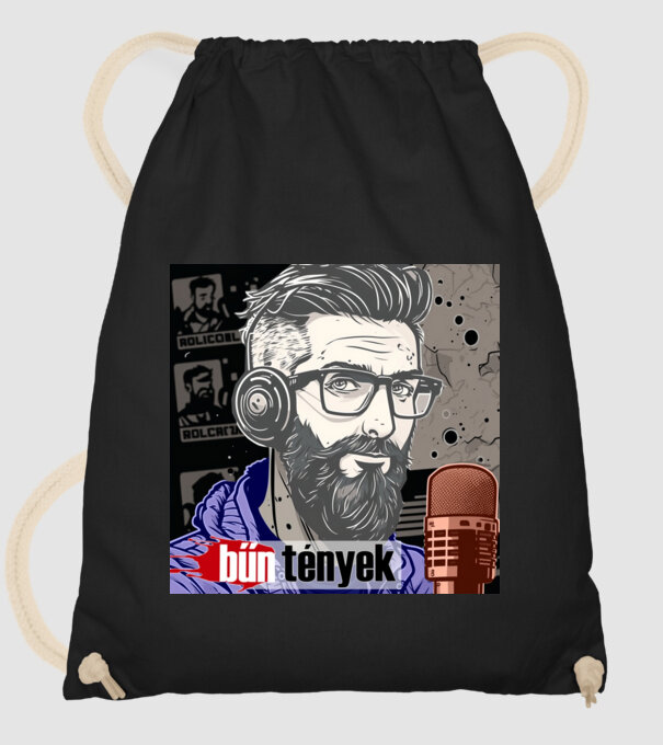  minta fekete pólón